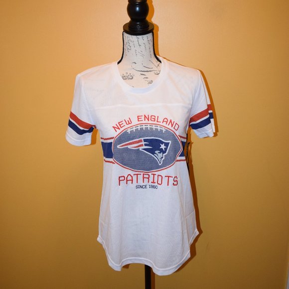 NFL Team Apparel Tops - New England Patriot Mesh Jersey L